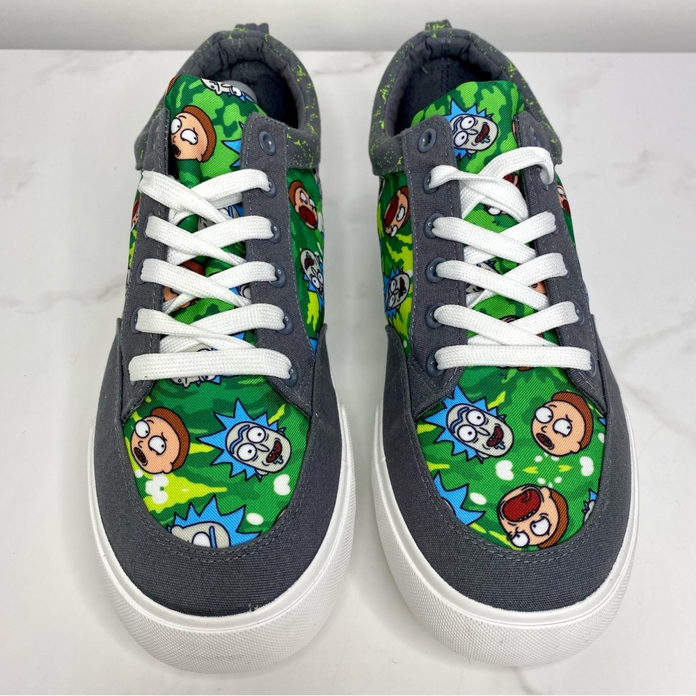 Rick and Morty Men's 11.5 Slip On